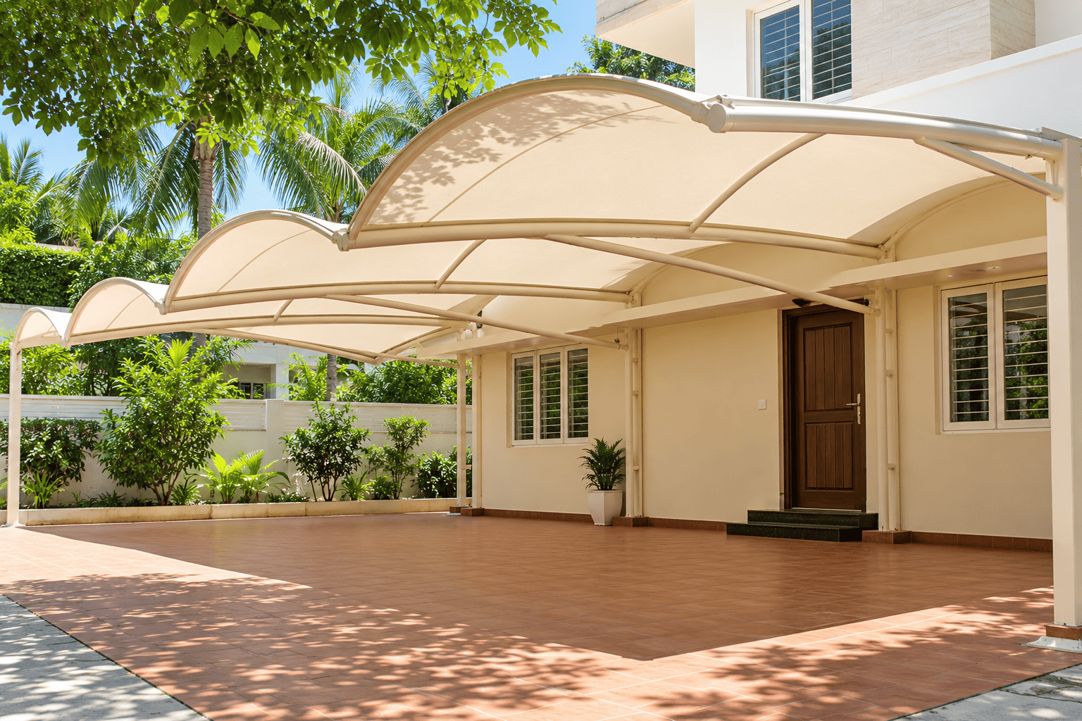 Residential tensile structure solution