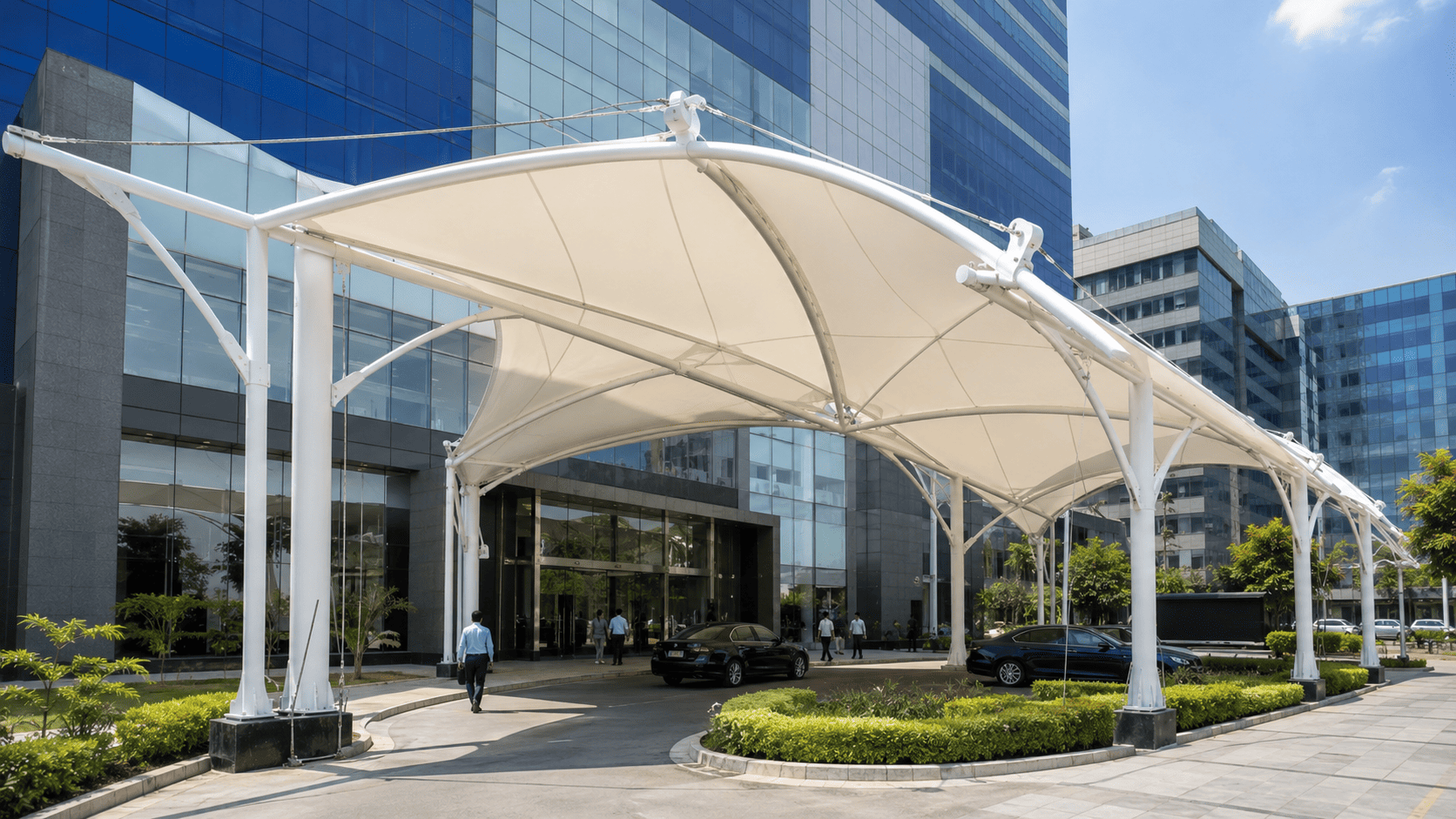 Commercial Tensile Structure Services Delhi NCR