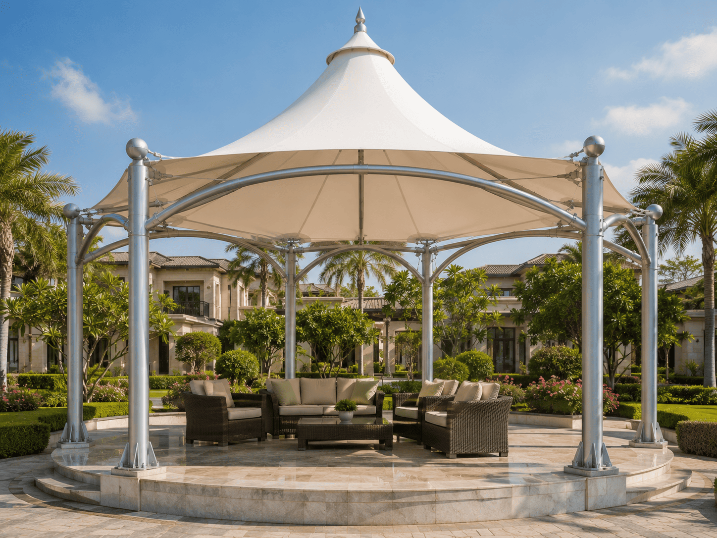 Premium Roof Tensile Structure in Jaipur Rajasthan