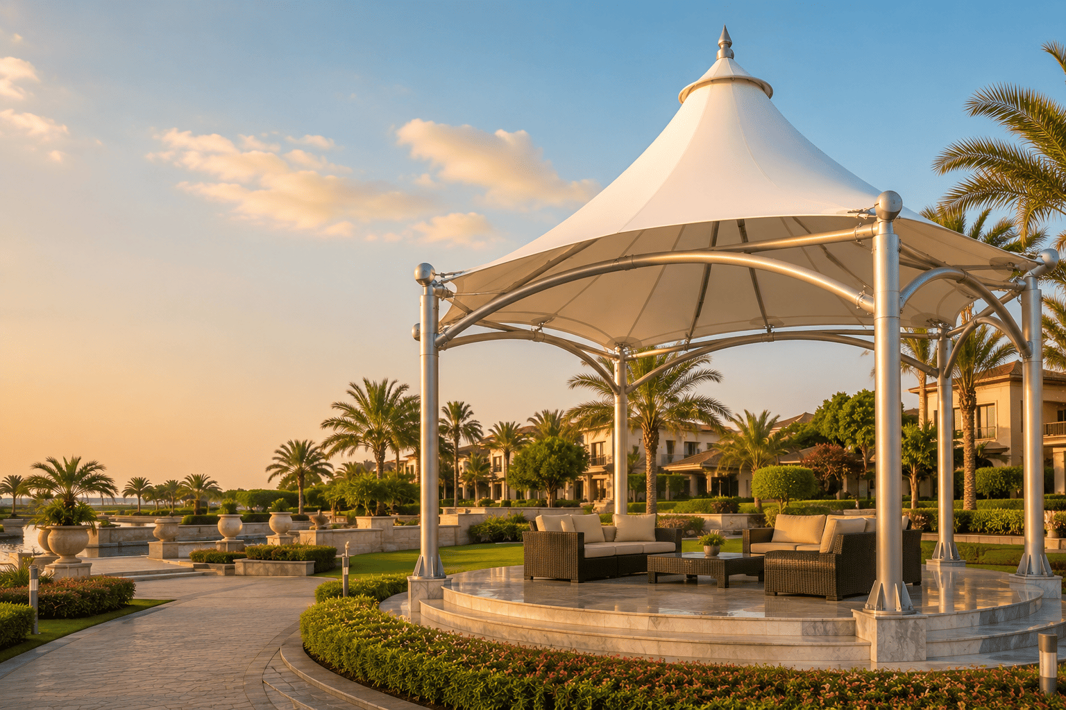 Large Span Stadium Tensile Structure