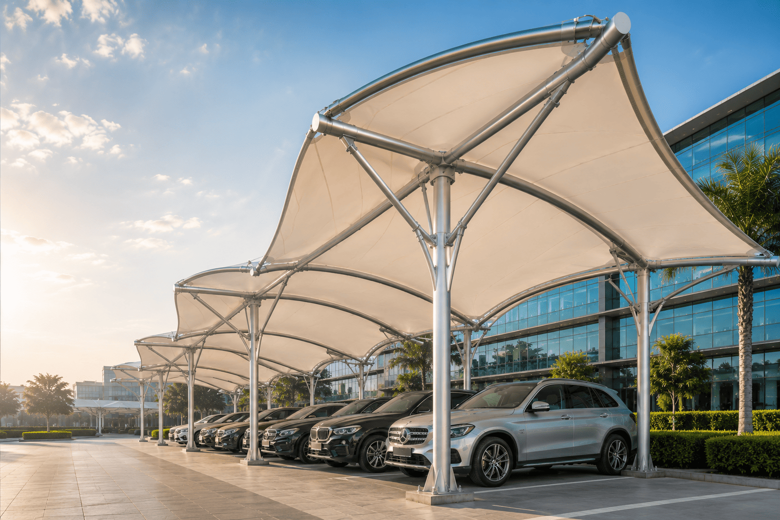 Commercial Custom Tensile Structure