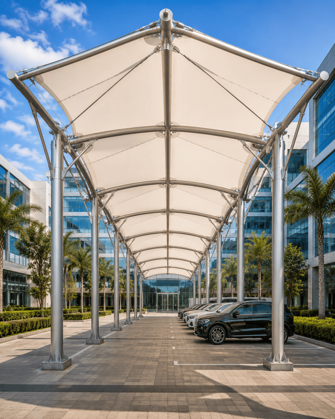 Stadium Tensile Structure Engineering and Installation