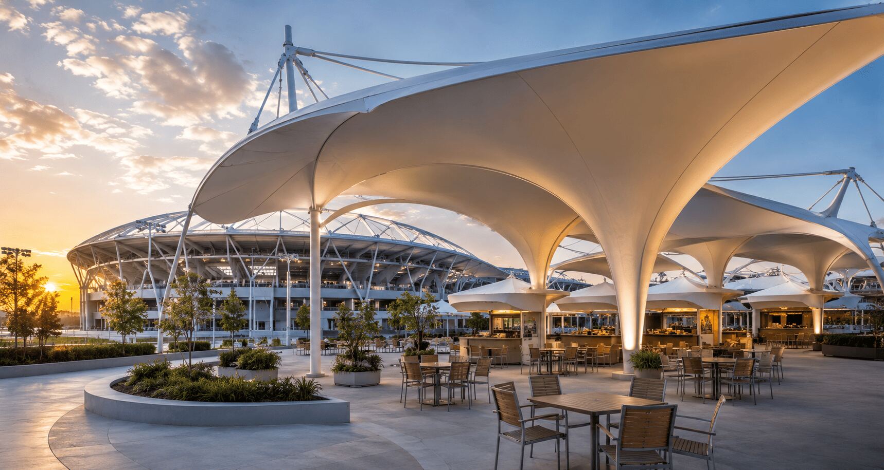 Stadium Tensile Structure Jaipur