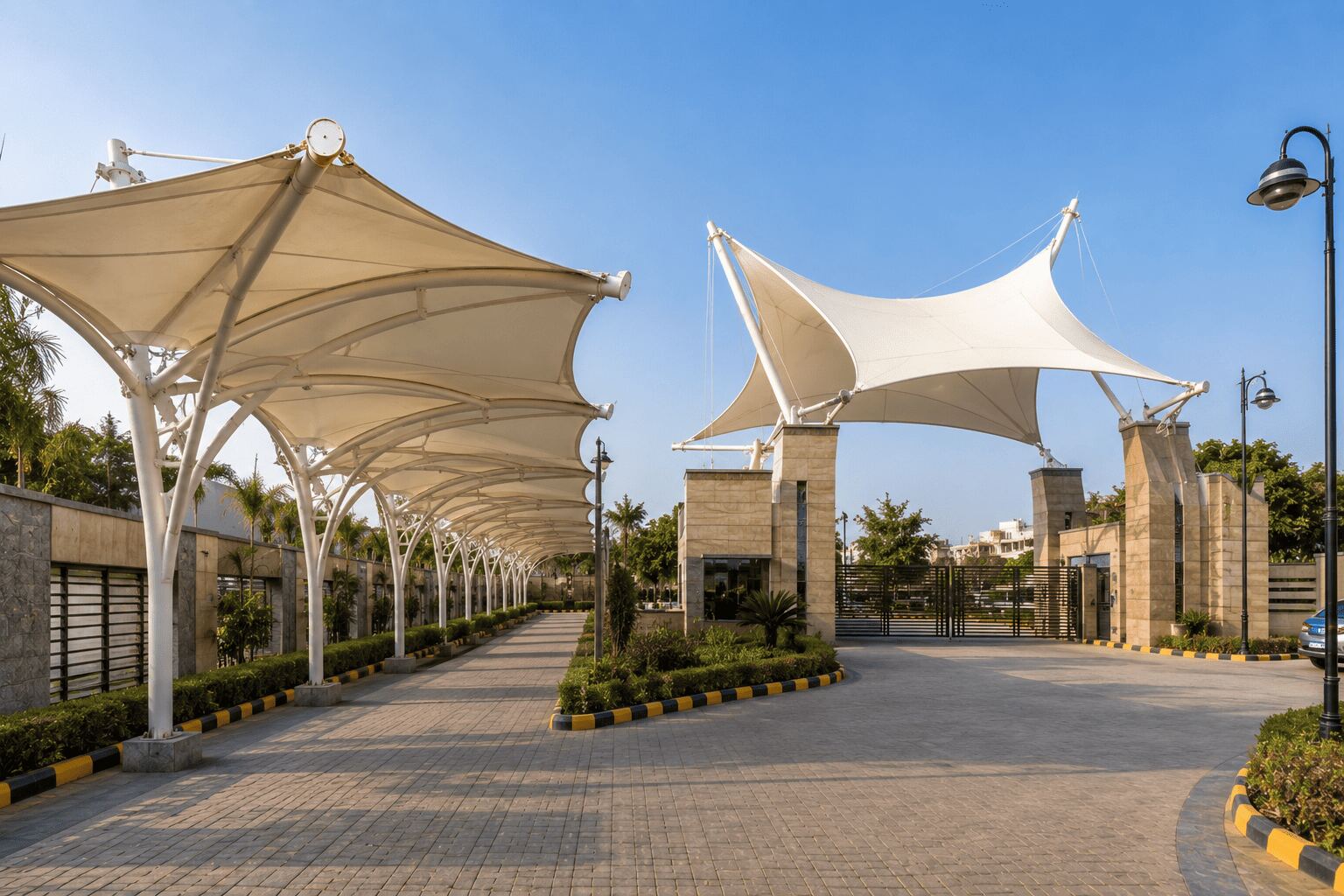 Walkway Tensile Structure Jaipur
